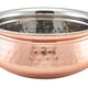Copper Plated Handi Bowl 14.5 X 6.5cm 66cl / 23.25oz (Box Of 12)