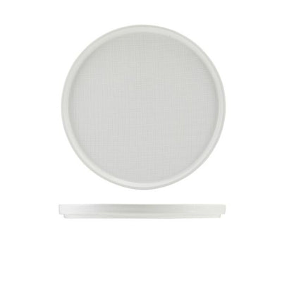 Incise Porcelain Lavara Presentation Plate 25cm (Box Of 6)