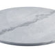 Grey Marble Platter 33cm Dia
