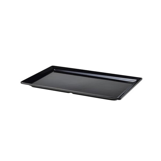 Melamine Platter GN 1/1 53cm x 32cm Black