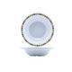 Genware Melamine Bowl Coloured Circles 15cm (Box Of 12)