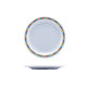 Genware Melamine Plate Coloured Circles 16cm (Box Of 12)