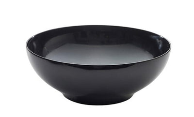 Black Melamine Round Buffet Bowl 35.5cm