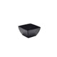 Black Melamine Curved Square Bowl 19 x 9.5cm (W x H) - 235cl/82.7oz