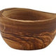 Genware Olive Wood Rustic Dip Pot 5cl/1.75oz (Pack Of 12)