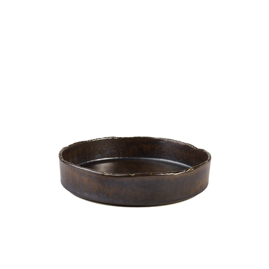 Terra Porcelain Roko Cinder Black Presentation Bowl 20.5cm (Box of 4)