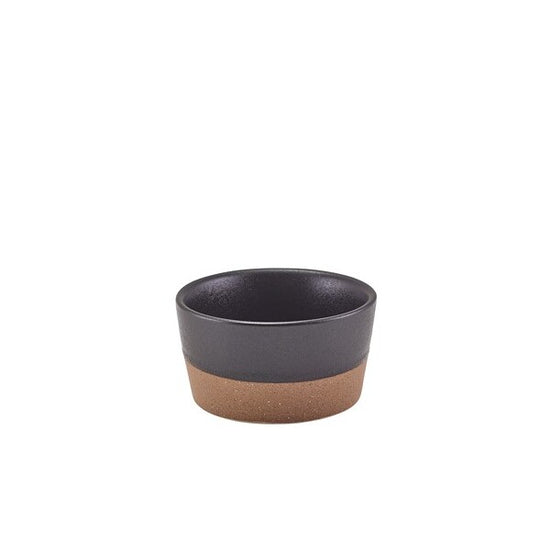 Genware Kava Black Stoneware Ramekin 7.5cl/ 2.5oz (Box Of 12)