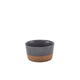 Genware Kava Dark Grey Stoneware Ramekin 7.5cl/ 2.5oz (Box Of 12)