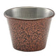 Hammered Stainless Steel Ramekin Copper 2.5oz 5.7 x 4cm (Box Of 24)
