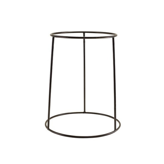 Black Anti-Slip Round Buffet Riser 30cm