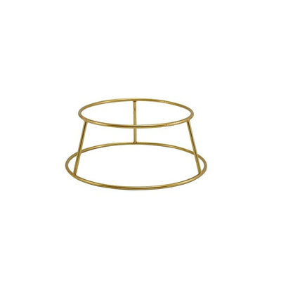 Genware Gold Anti-Slip Round Buffet Riser 10cm