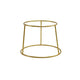 Genware Gold Anti-Slip Round Buffet Riser 18cm