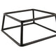 Black Anti - Slip Buffet Riser 18cm x 18cm x 8cm