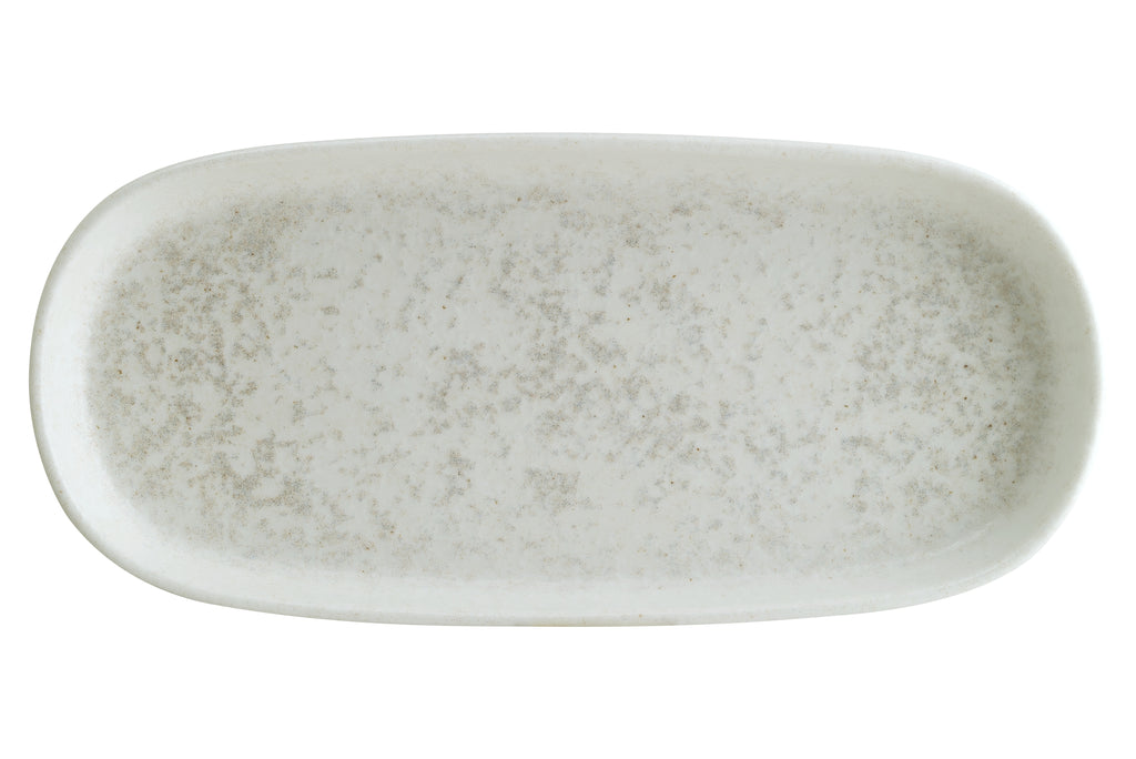 Lunar White Hygge Oval Dish 21cm (Box Of 12)