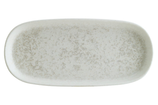 Lunar White Hygge Oval Dish 21cm (Box Of 12)