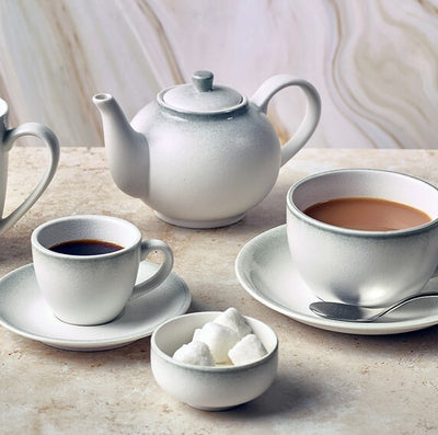 Sereno Porcelain Cirrus Saucer 16cm (Box Of 6)