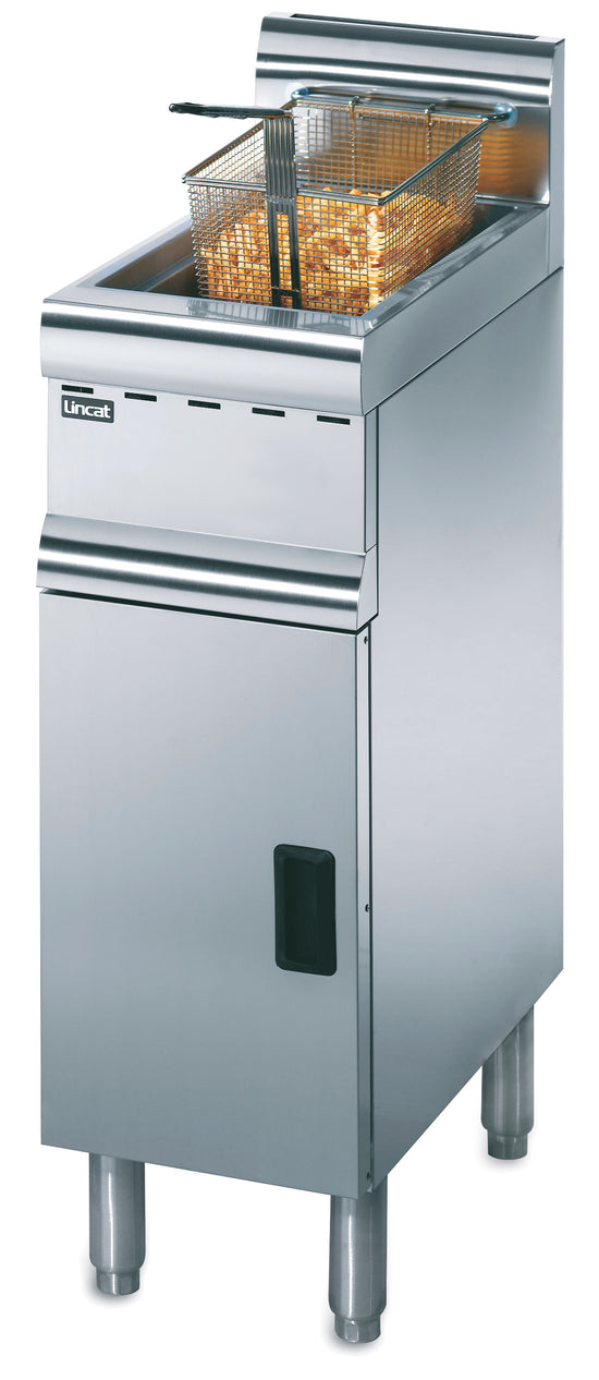Lincat J5/n Free Standing Natural Gas Single Tank Fryer 12ltr With 1 Basket 11.4kw