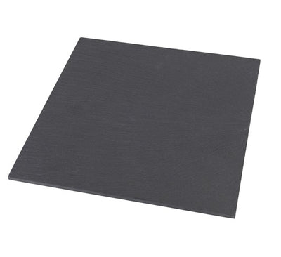 Slate Platter Straight Edge 20 x 20 x 0.5cm (Box Of 6)