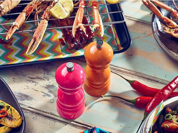 Coloured Acrylic Salt Or Pepper Grinder 12.7Cm (Box Of 6)