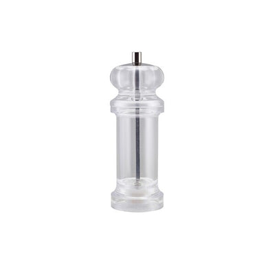 Genware Clear Combi Pepper Grinder/ Salt Shaker 16Cm (Pack Of 6)