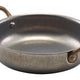 Round Dish Vintage Steel 13.5 x 3.75cm (Box Of 6)