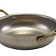 Genware Vintage Steel Round Dish 19.5 x 5cm  (Box Of 6)