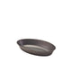 Genware Black Vintage Steel Oval Dish 17.5 x 11cm (Box Of 6)