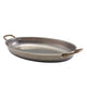 Oval Dish Vintage Steel 30 x 21cm (Box Of 3)