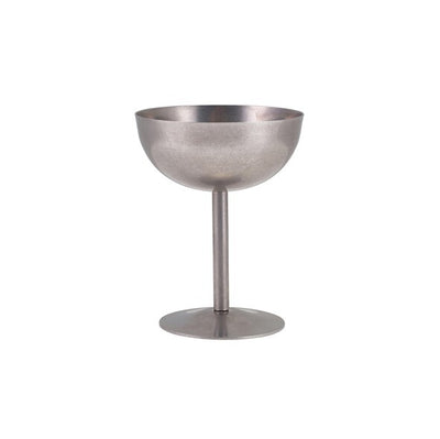 Genware Vintage Steel Stemmed Sundae Cup 13cm (Box Of 12)