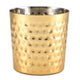 Gold Plated Hammered Serving Cup 40cl / 14.1oz