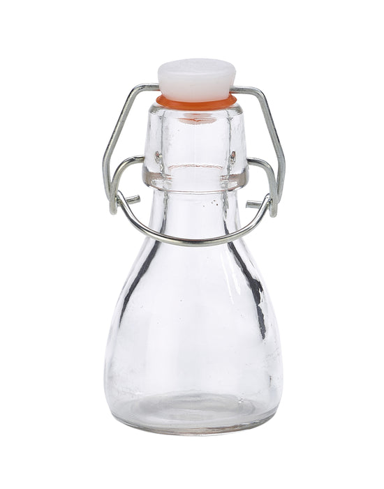 Genware Glass Swing Bottle 7.5cl / 2.6oz (Box Of 24)