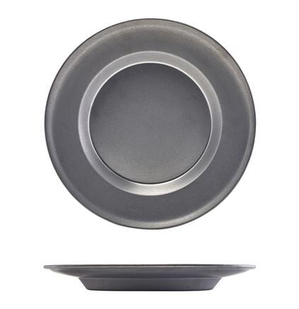 Genware Winged Plate Vintage Steel 29cm