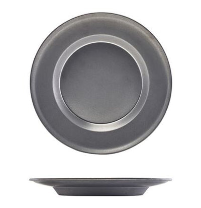 Genware Winged Plate Vintage Steel 29cm