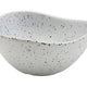 Melamine Triangular Ramekin 2.5oz White Granite (Box Of 24)