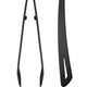 Black Silicone Tongs 29cm