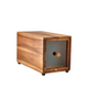 Genware Acacia Wood Bread Box GN 1/3 17.6cm x 32.5cm x 19cm