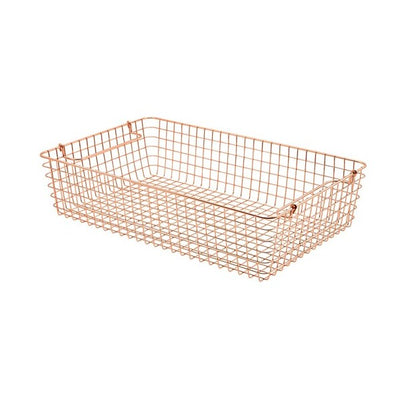 Wire Display Basket Copper GN 1/1 51.8cm x 31.3cm x 12cm