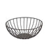 Round Wire Basket Black 20 x 8cm