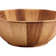 Genware Acacia Wood Bowl 33cm x 12cm