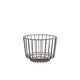 Black Deco Display Basket 25 x 18cm