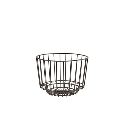 Black Deco Display Basket 25 x 18cm