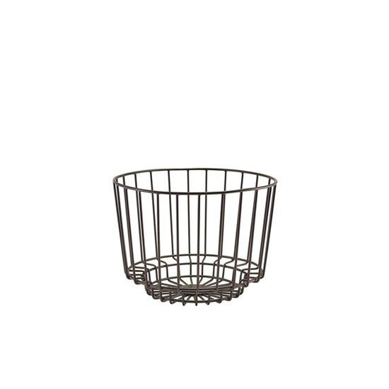 Black Deco Display Basket 25 x 18cm