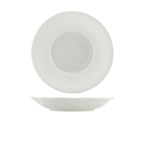 Incise Porcelain Lucine Deep Winged Plate 30cm (Box Of 6)
