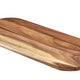 Genware Acacia Wood Plinth 80cm x 32cm