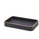 Genware Black Wood Veneer Tray 23 x 13.8cm