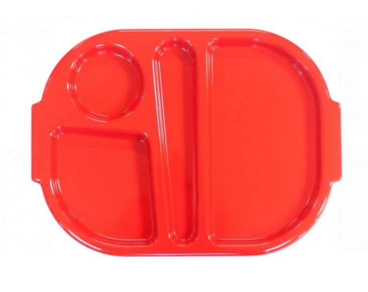 Harfield Sectional Meal Tray With 4 Compartments Small 28cm X 23cm (031)
