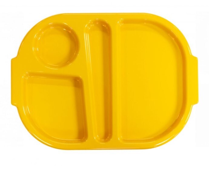 Harfield Sectional Meal Tray With 4 Compartments Small 28cm X 23cm (031)