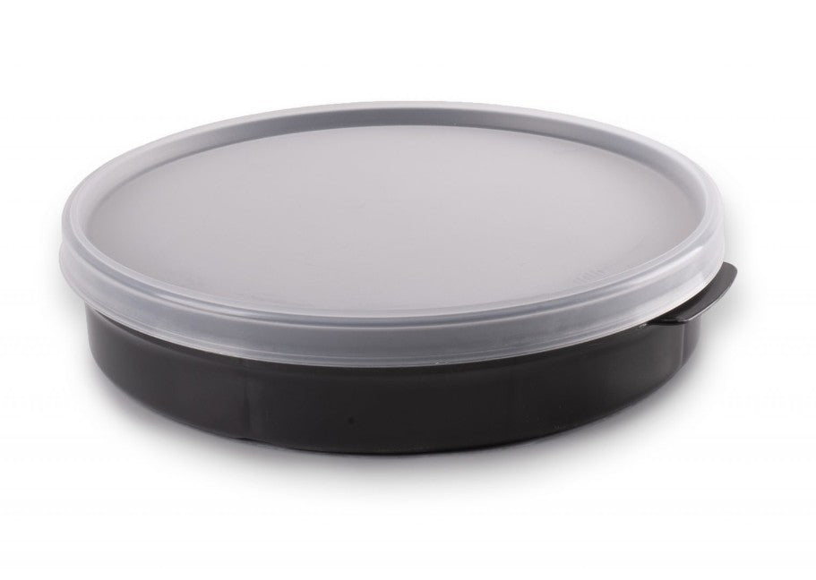 Harfield 3 Compartment Food Container With Lid 21cm Dia x 4.5cm High (496)
