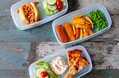 Harfield Food Container With Lid 24.6cm x 12.6cm x 4.5cm (498)