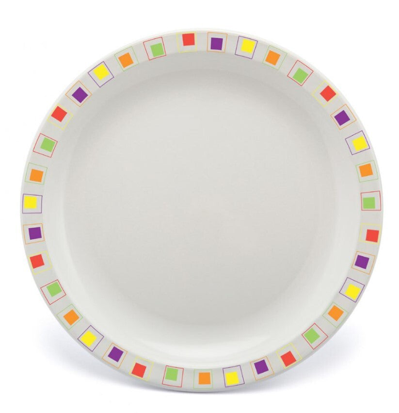 Harfield Duo Polycarbonate Plate 17cm With Patterned Rim (025P)